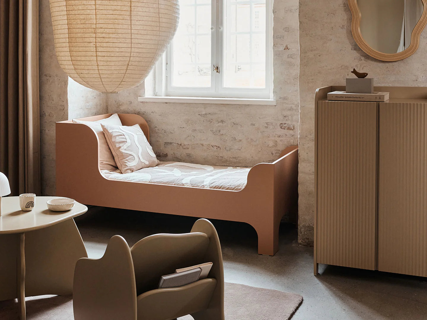 Cama Junior Sill Rose