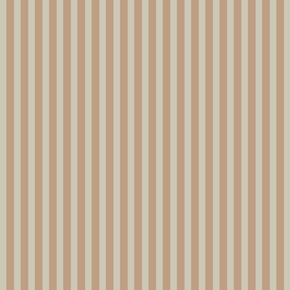 Papel de Parede Simple Vintage Stripes Beige Brown Wallpaper