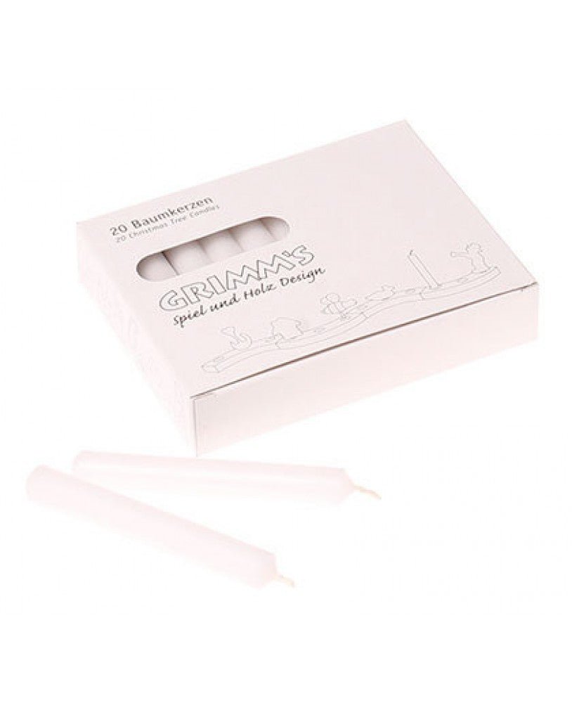 Pack of 20 White Candles