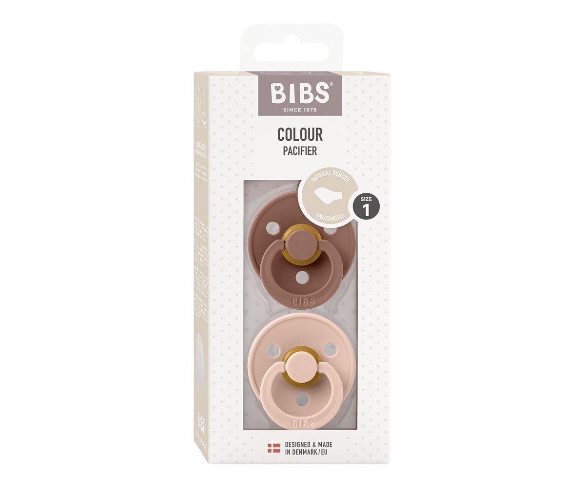 Conjunto 2 Chuchas Bibs, Blush/Woodchuck Anatómicas