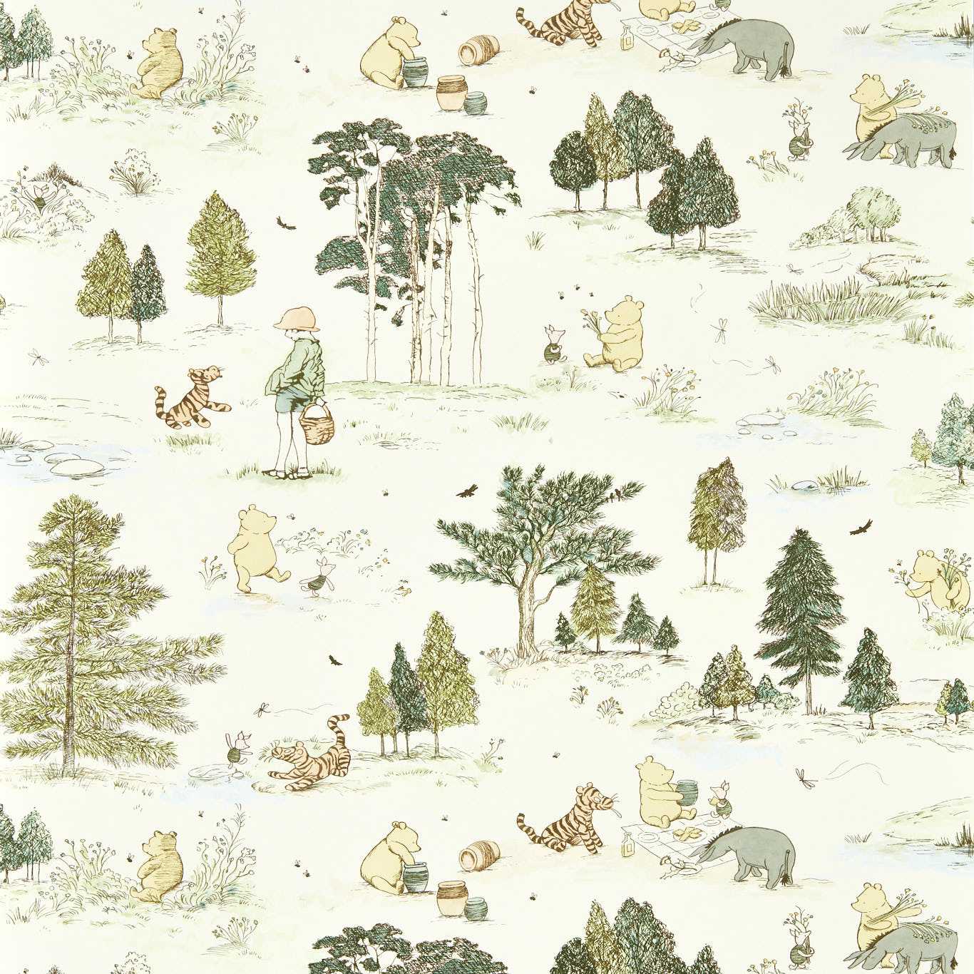 Papel de Parede, Winnie the Pooh