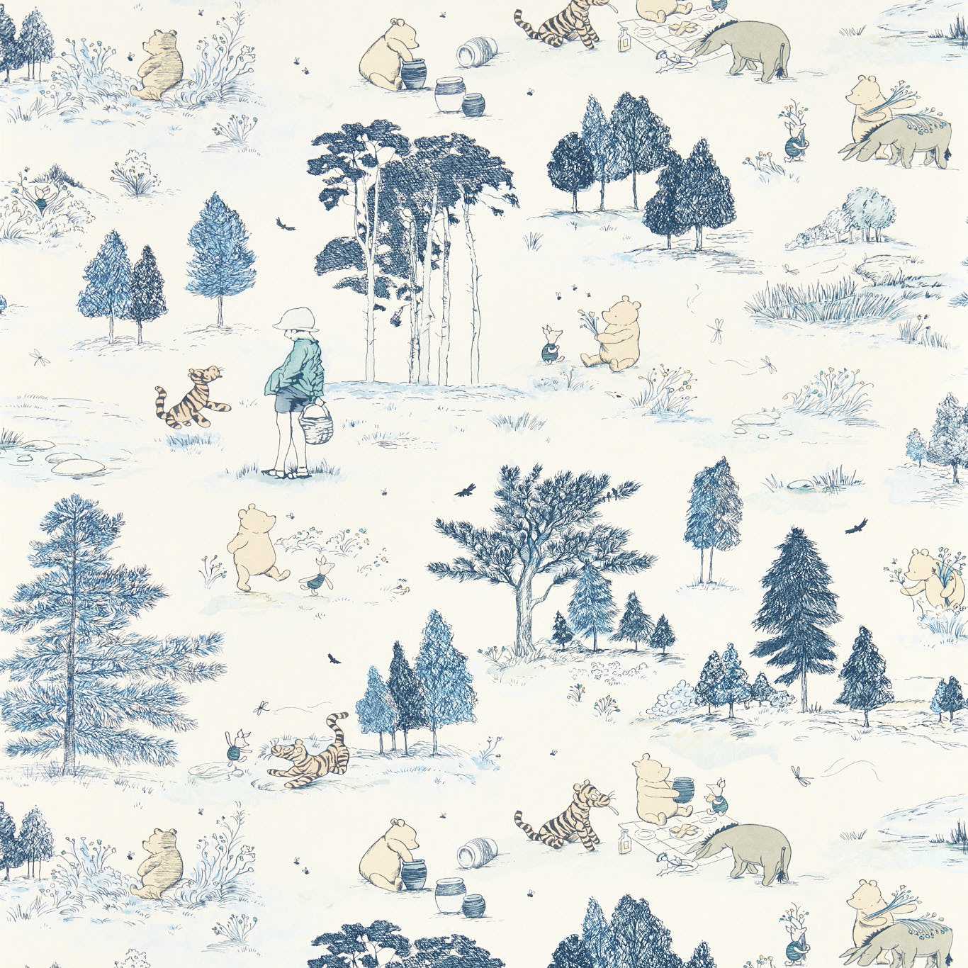 Papel de Parede, Winnie the Pooh