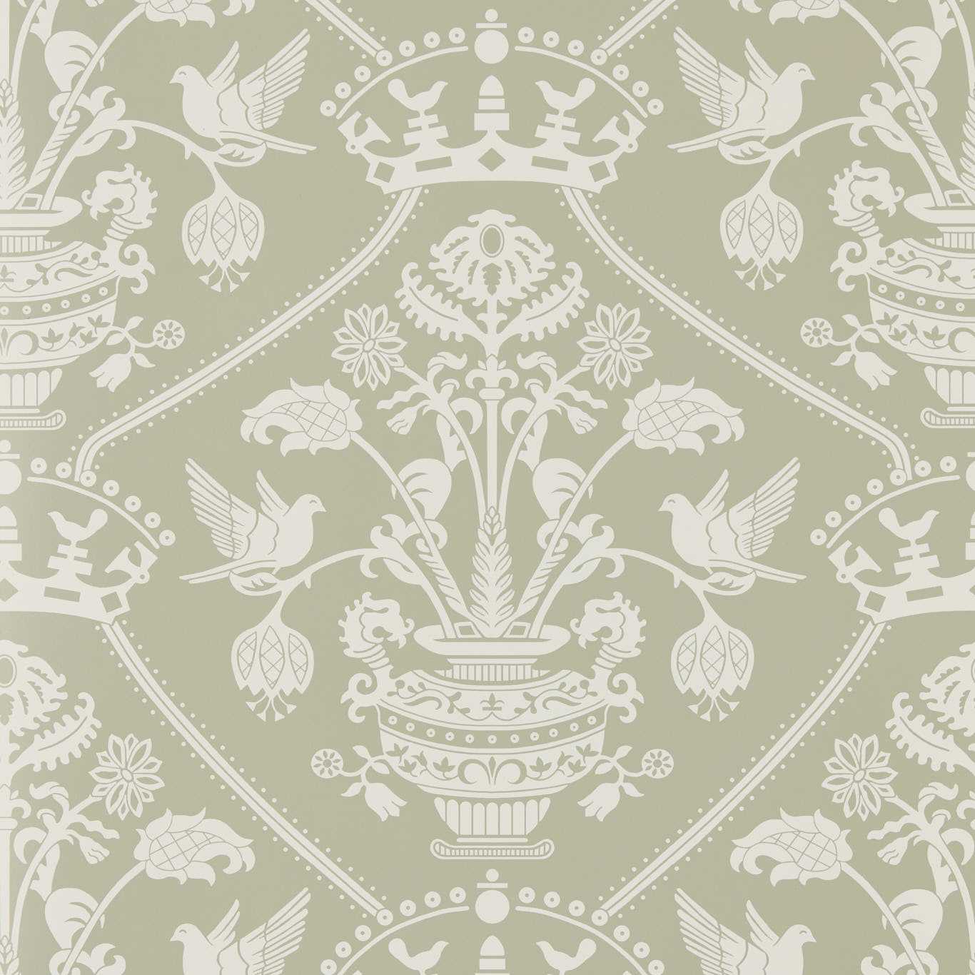 Papel de Parede, Highgrove Damask