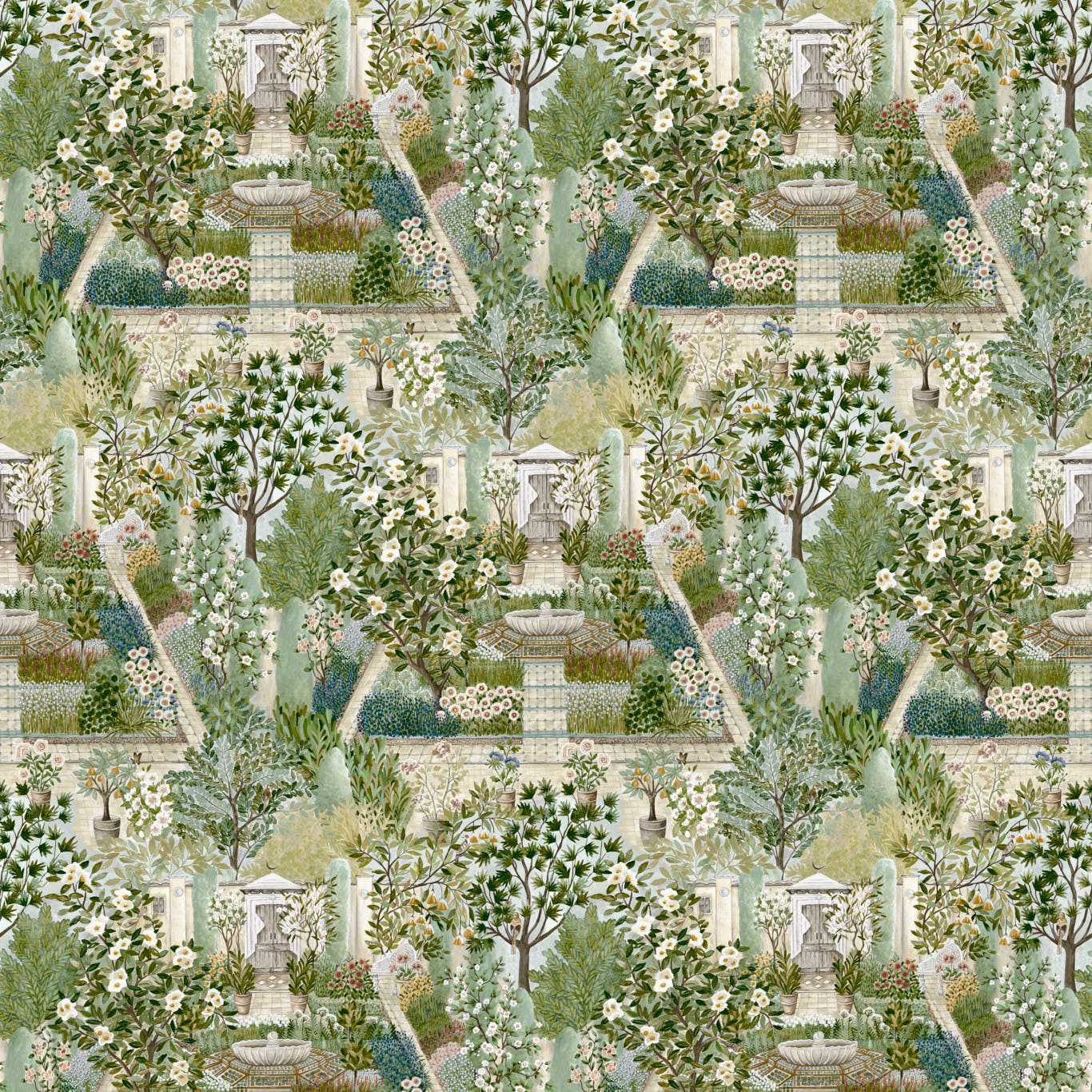 Papel de Parede, Carpet Garden