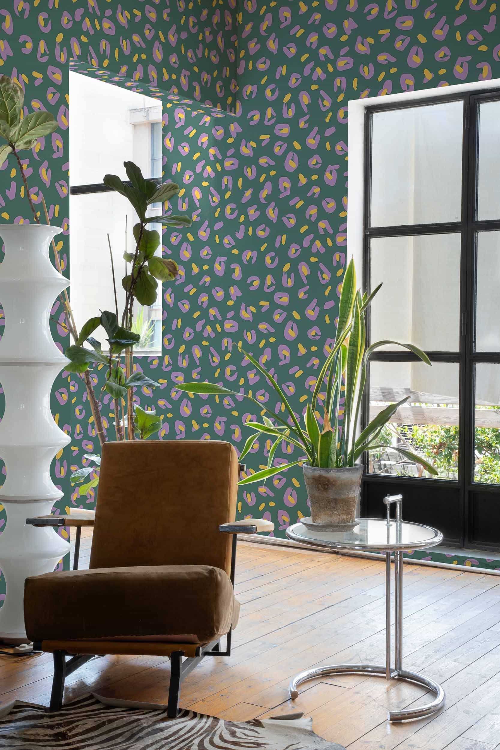 Papel de Parede, Funky Leopard