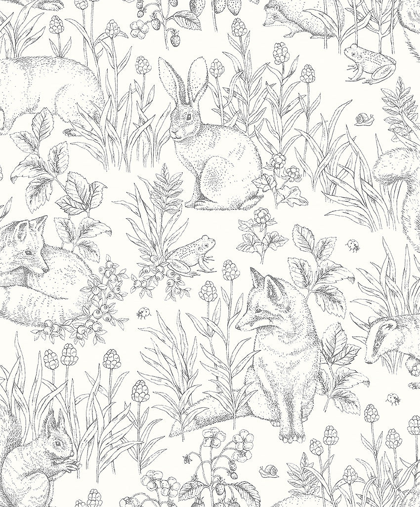 Papel de Parede Forest Friends