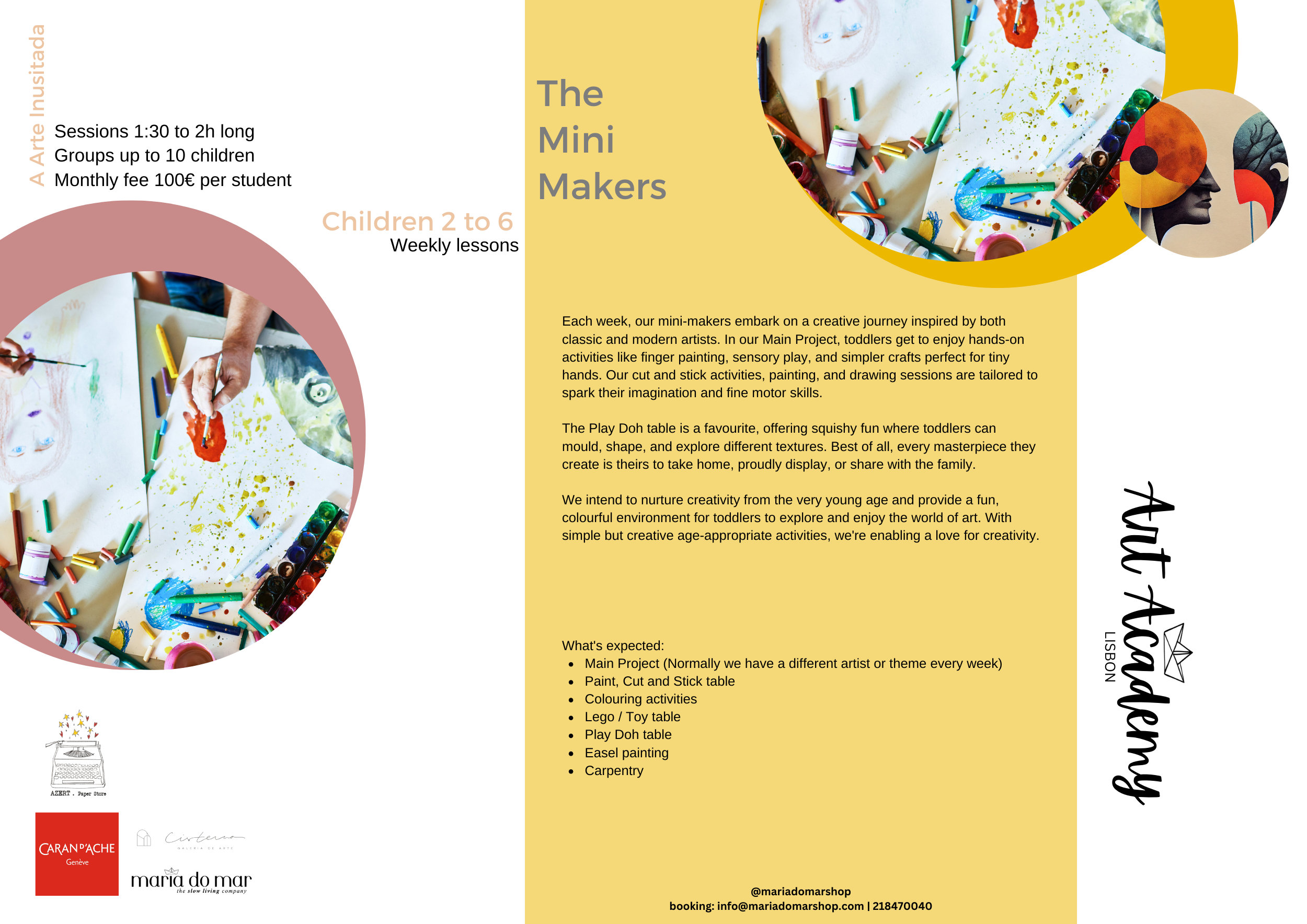 Art Academy - Mini-Makers, Mensal