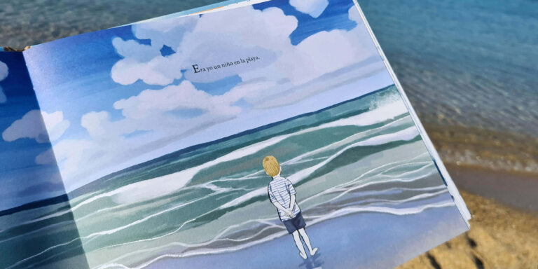 A boy on the beach