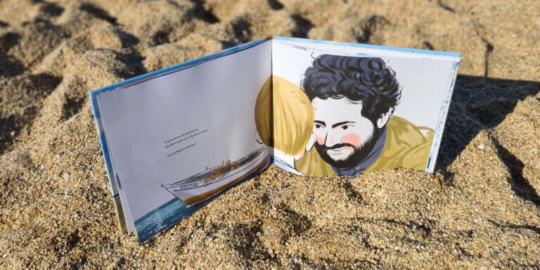A boy on the beach