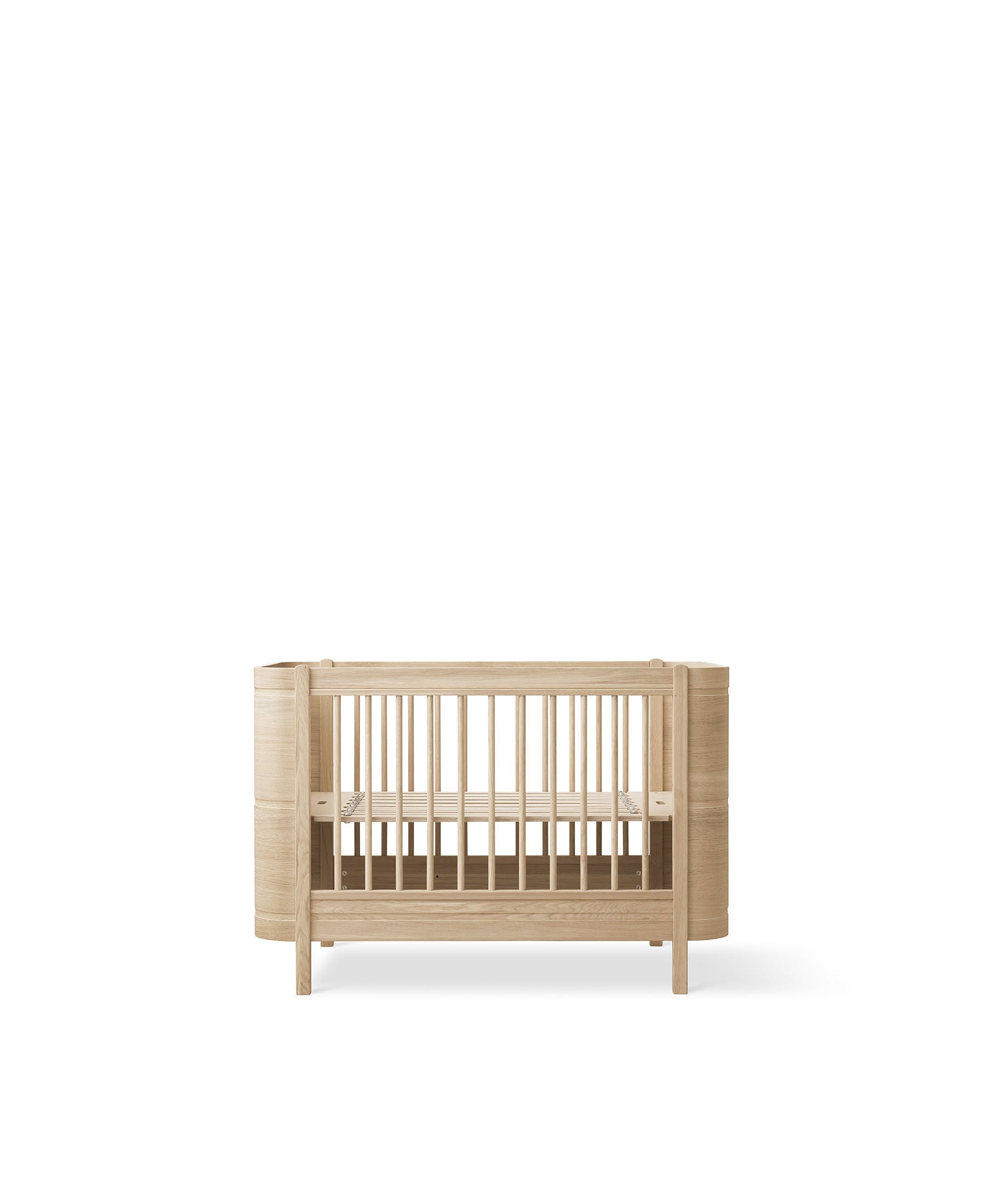 Cama de Grades Wood Mini+, Oak (Inclui kit 0-9 anos)