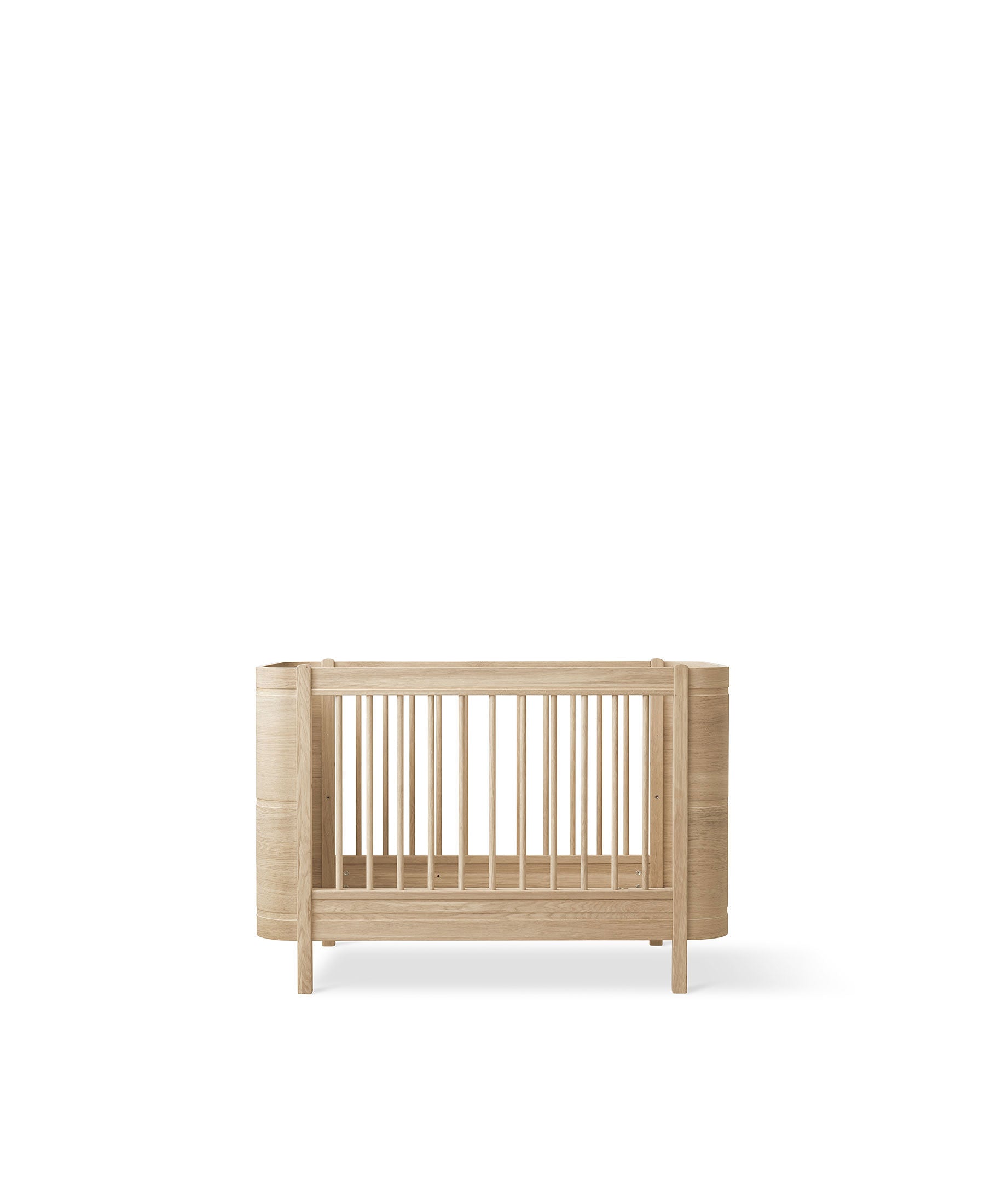 Cama de Grades Wood Mini+, Oak (Inclui kit 0-9 anos)