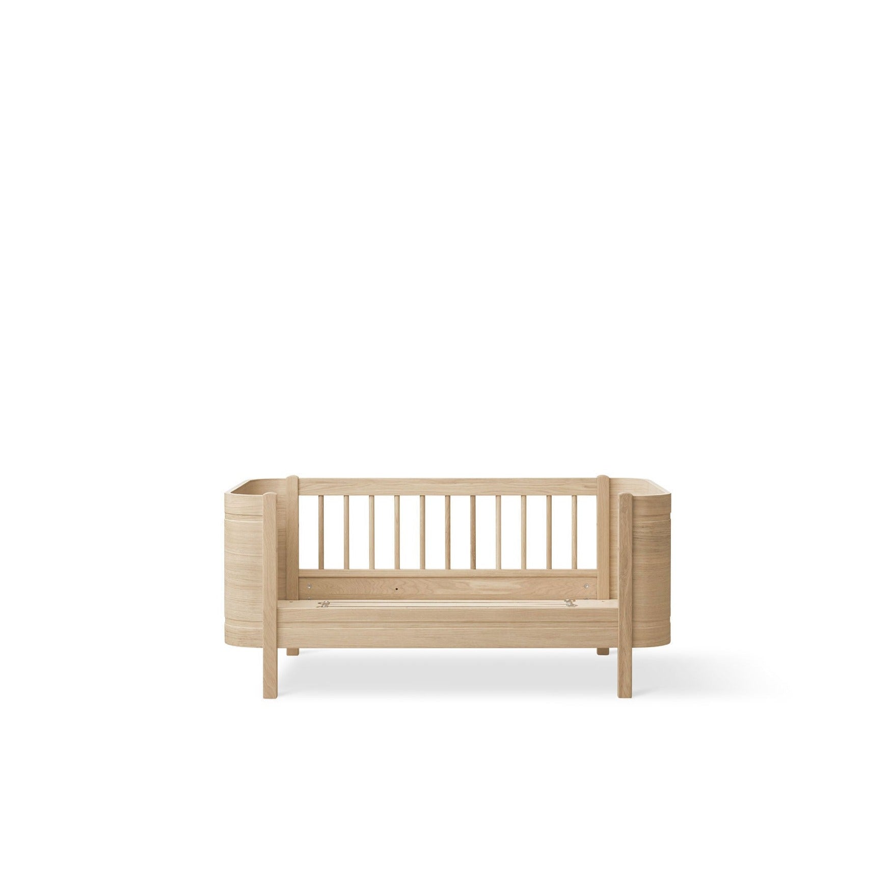 Cama de Grades Wood Mini+, Oak (Inclui kit 0-9 anos)