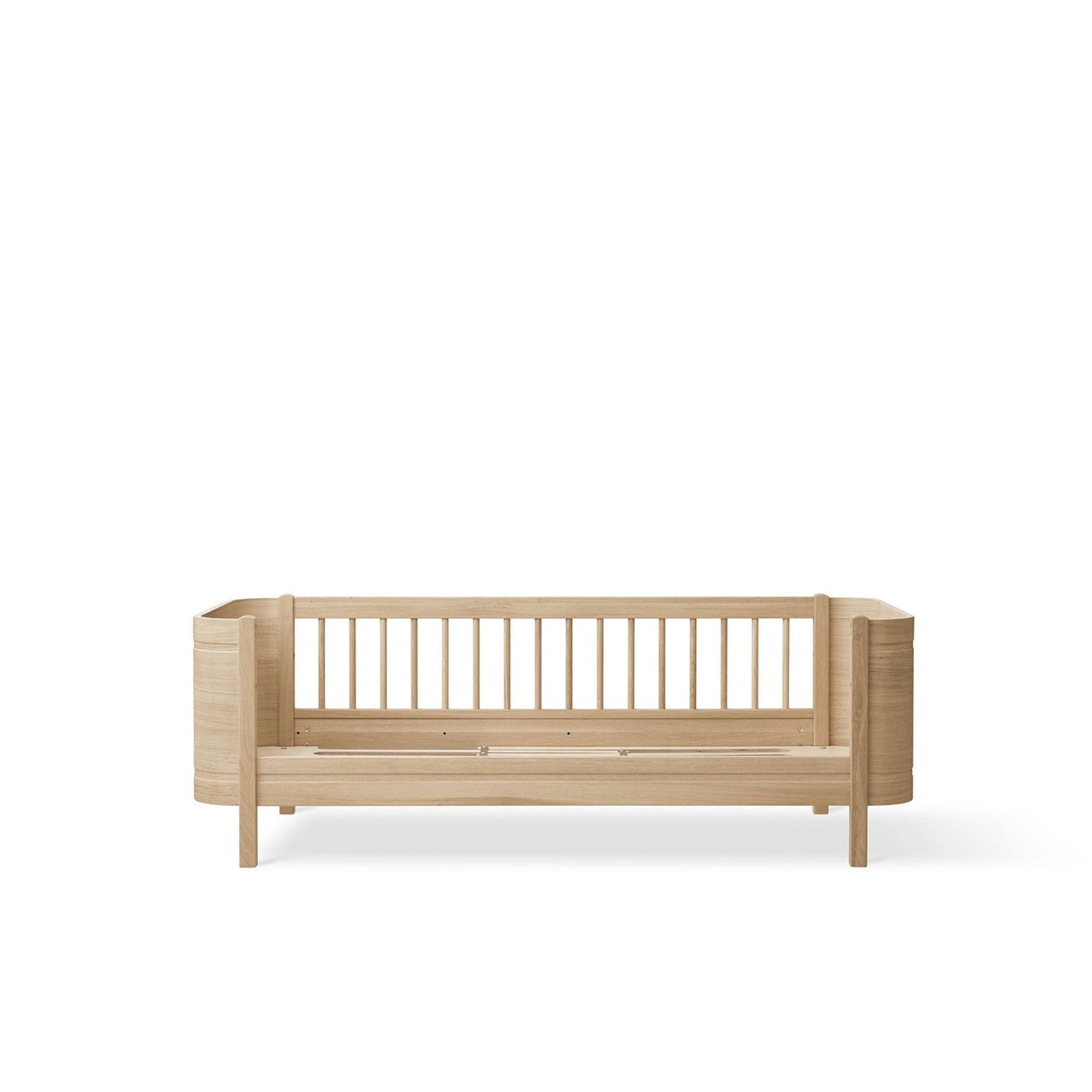 Cama de Grades Wood Mini+, Oak (Inclui kit 0-9 anos)