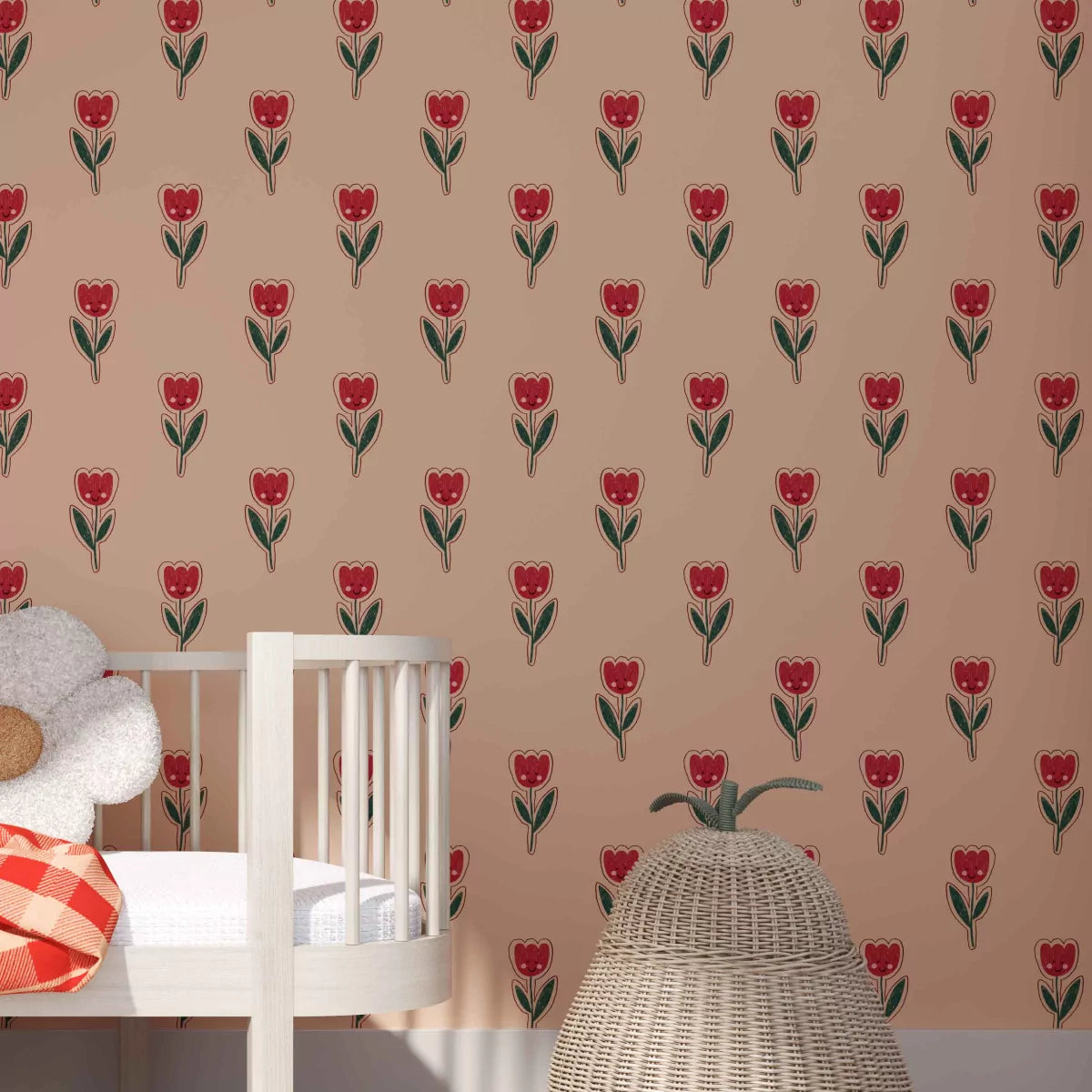 Wallpaper, Tulipe Joyeuse