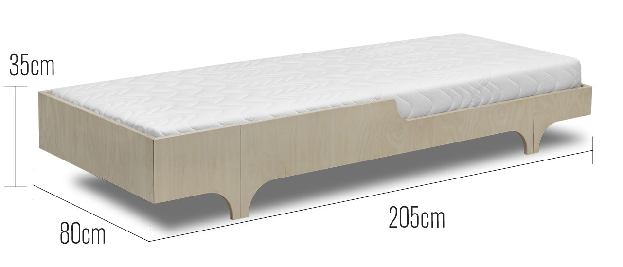 A75 Teen Bed Rafa Kids, Wood