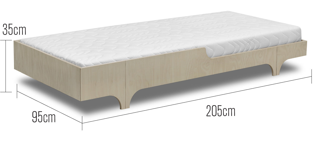 A90 Teen Bed Rafa Kids, Wood