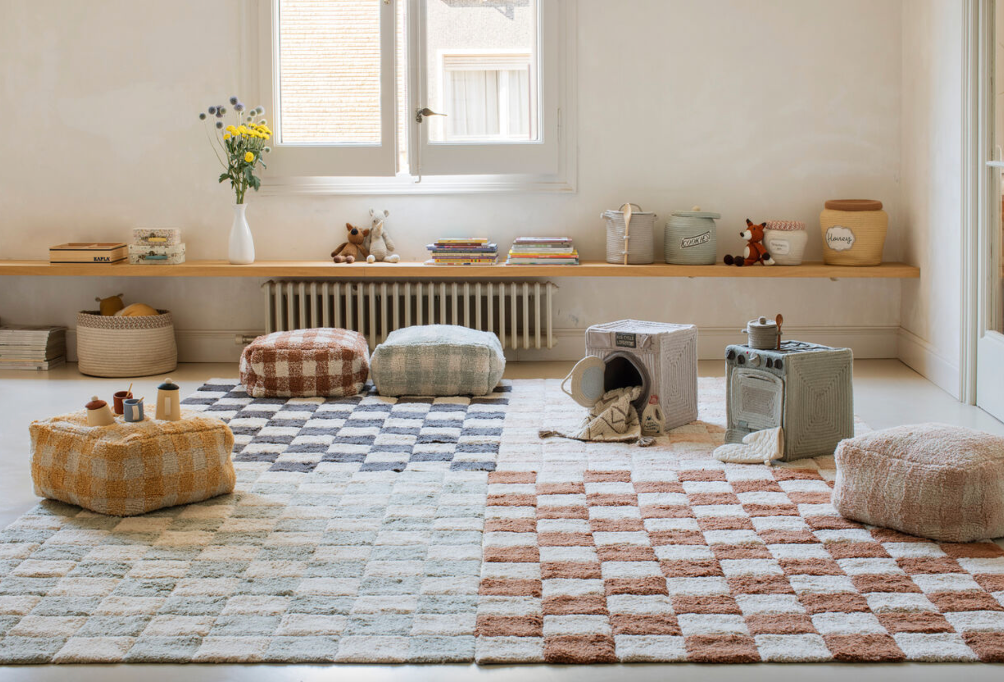 Bereber Washable Carpet, Recycled