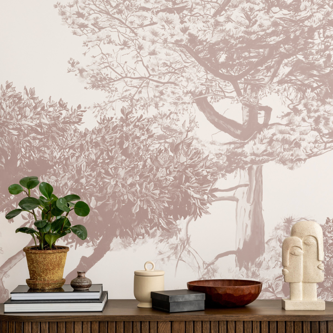 Mural Papel de Parede, Hua Trees
