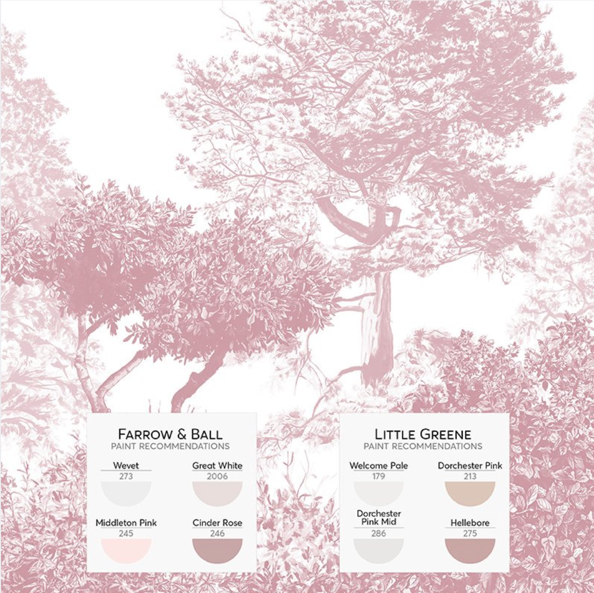 Mural Papel de Parede, Hua Trees
