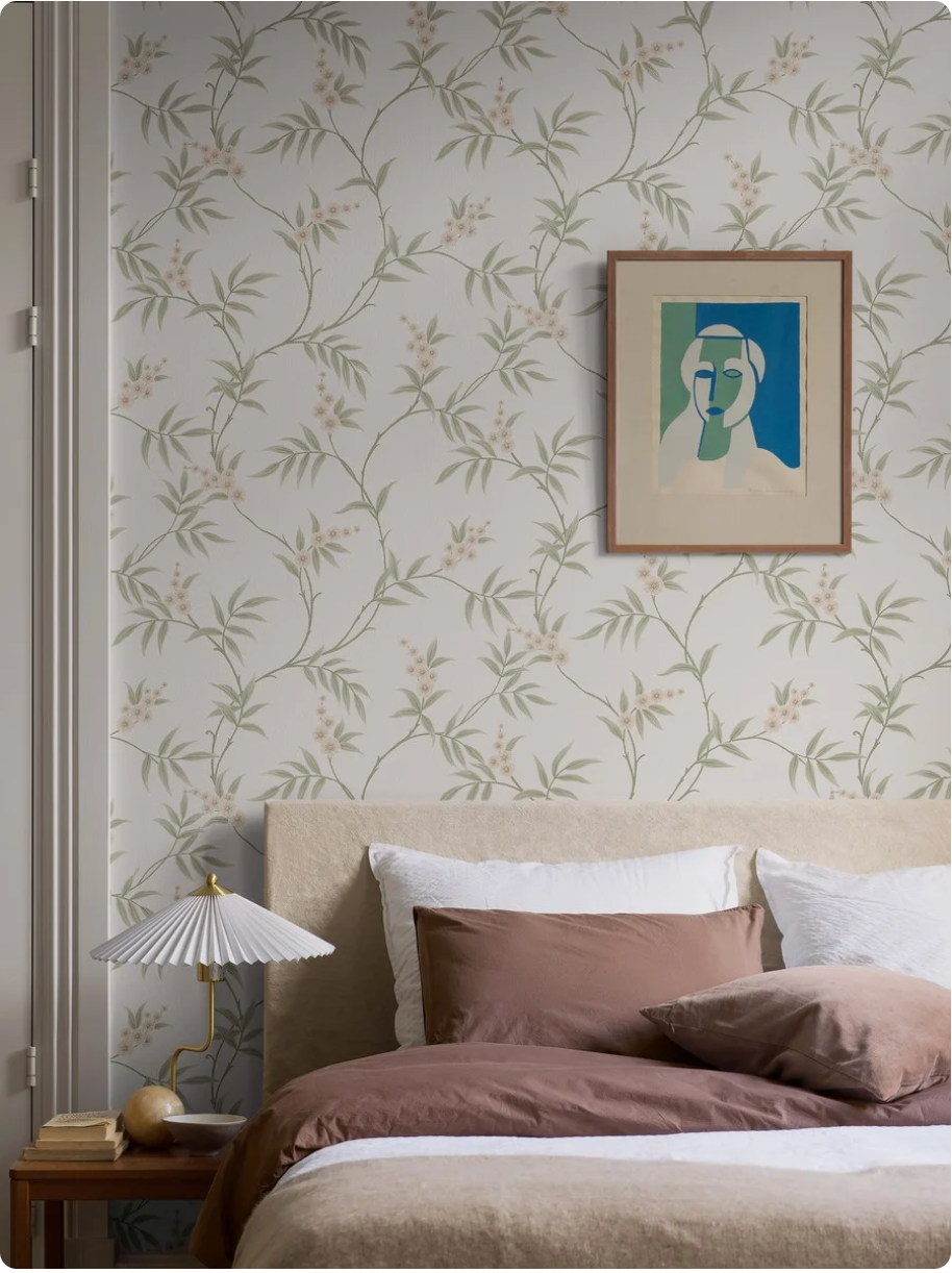 Papel de Parede, Floral Tree