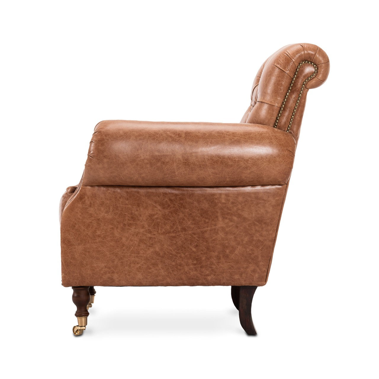 Kingston Chair - Cambridge Hazelnut leather