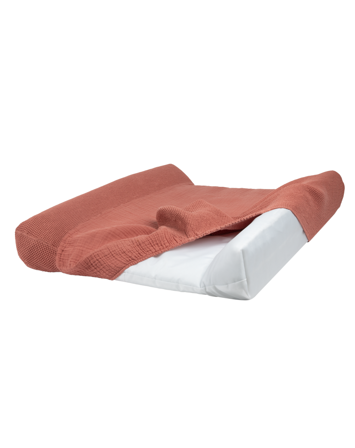 Diaper Changing Mattress with Cover, Wabi-Sabi Rosewood