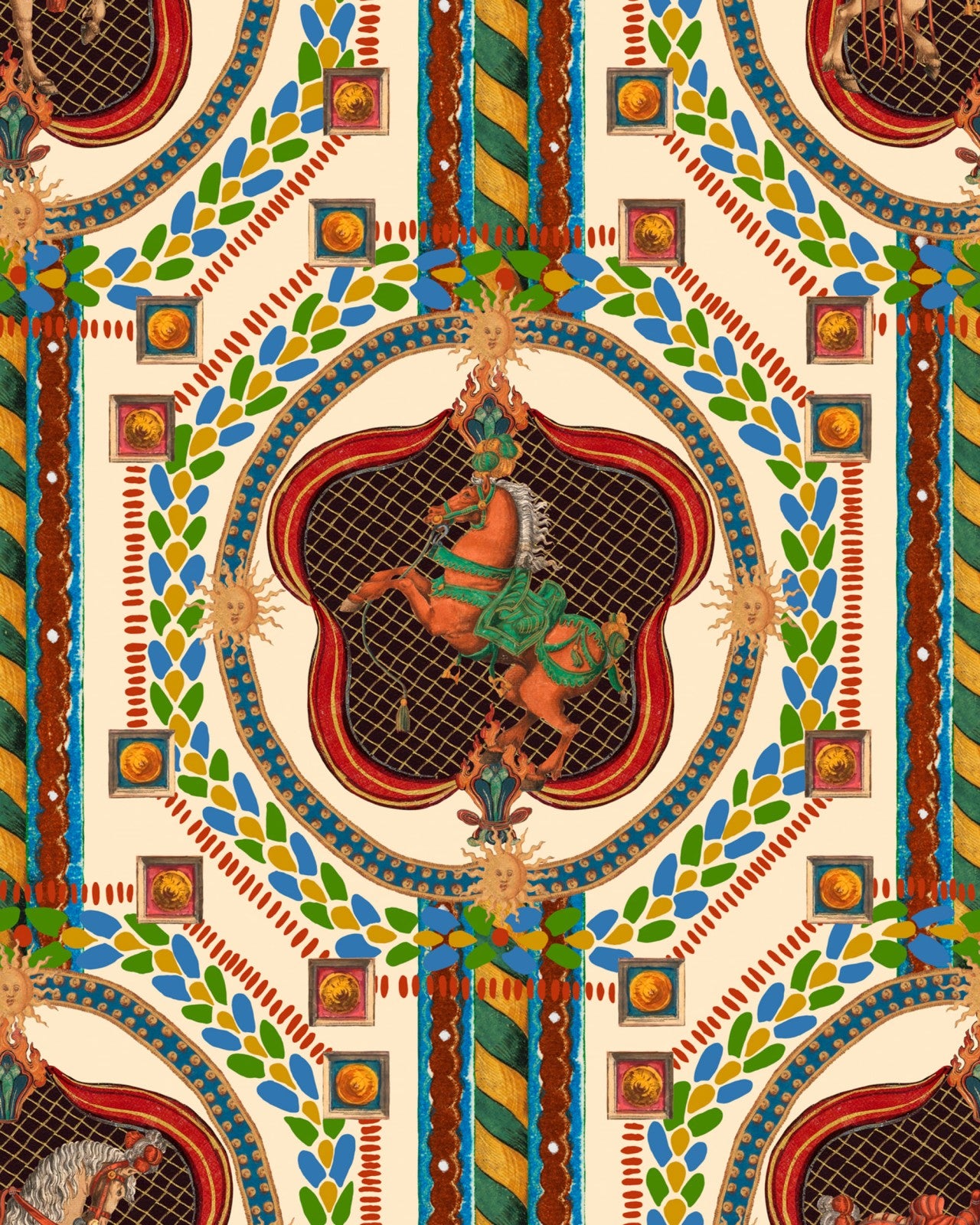 Wallpaper, Venetian Ornament