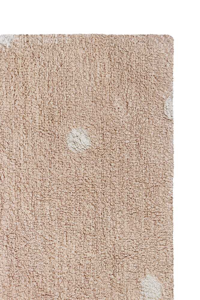 Mini Dot Washable Rug, Pink