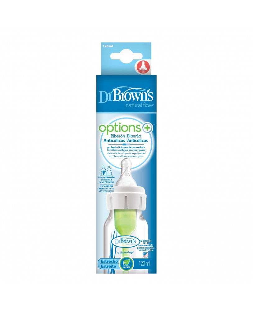 Options+ Standard Silicone Teat Bottle