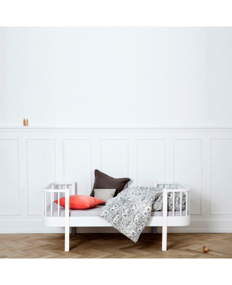 Cama Junior Wood, Branco - Maria do Mar
