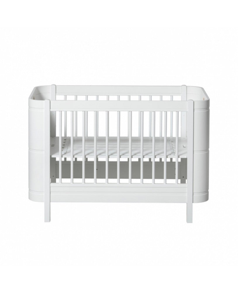 Cama de Grades Wood Mini+ Basic, Branco (0-9 anos) - Maria do Mar 