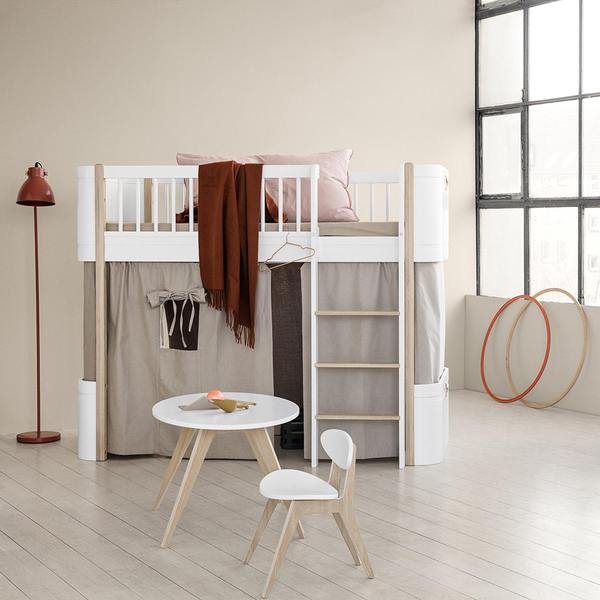 Curtain for Bed Loft Low Wood Mini+