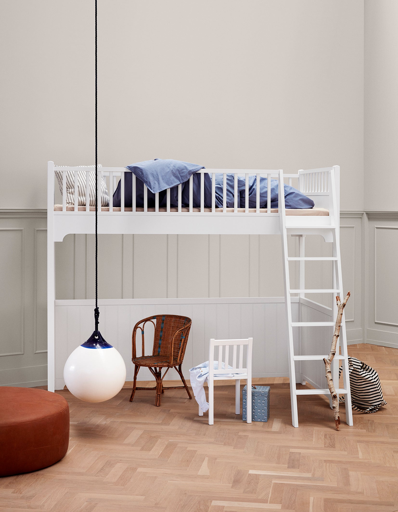 Cama Loft Seaside, Branco - Maria do Mar