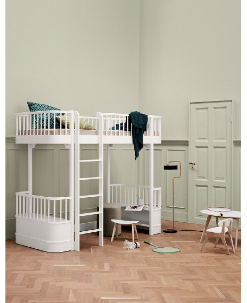 Cama Loft Wood, Branco - Maria do Mar
