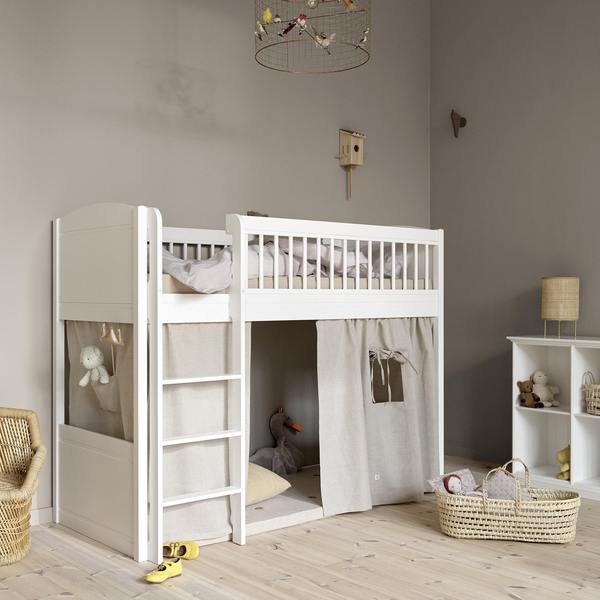 Curtain for Low Loft Bed Seaside Lille+