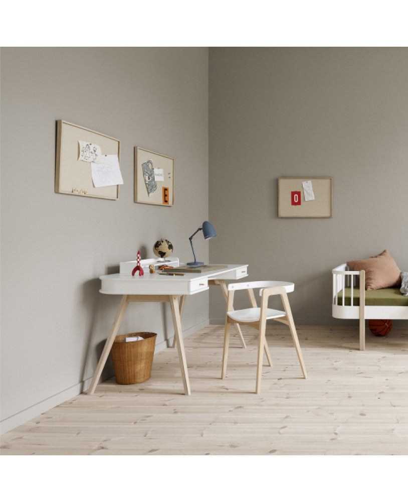 wood desk