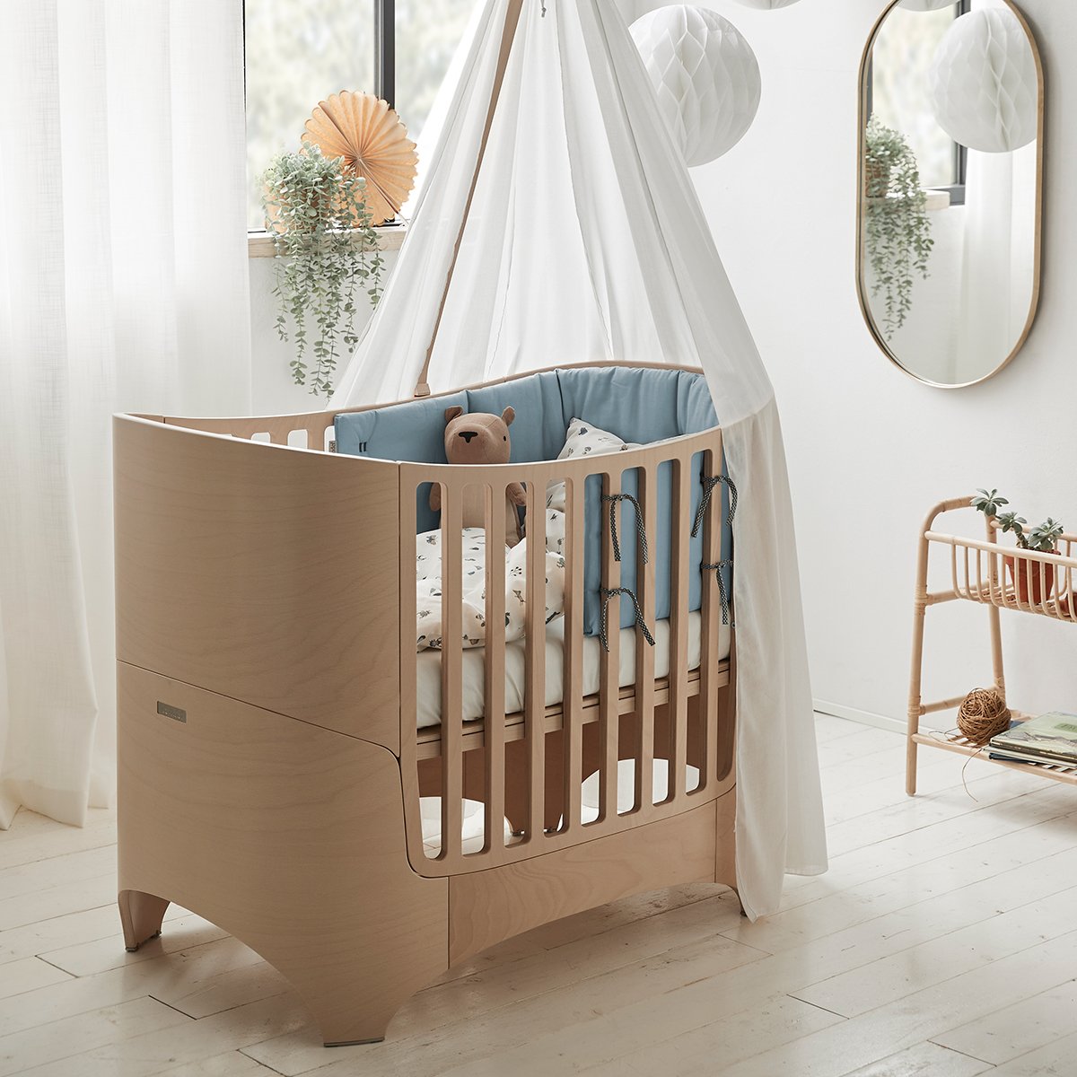 Classic Babycot 0-7 anos, Whitewash (Inc kit 0-7 Anos)