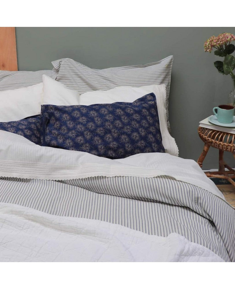 Capa de Edredon Ticking Stripe - Maria do Mar