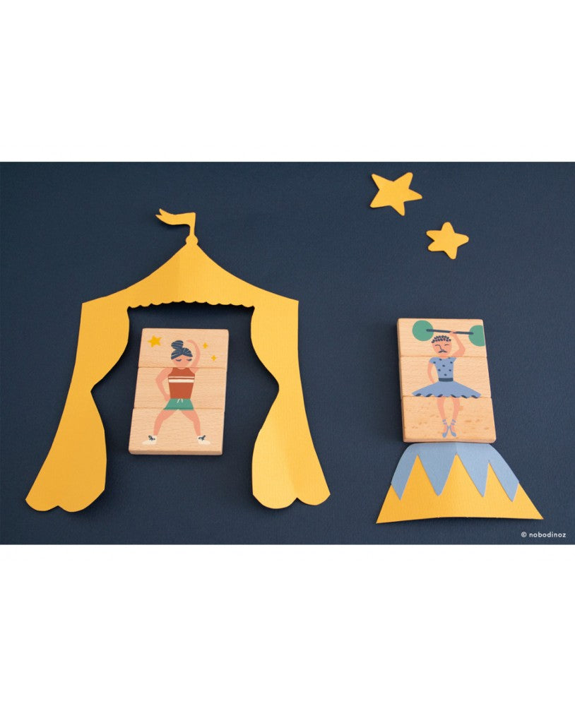 Wooden puzzle, Meli-Melo