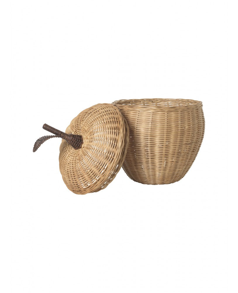 Cesta Rattan, Maçã