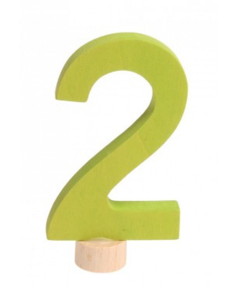 Wooden Decorative Number, 0
