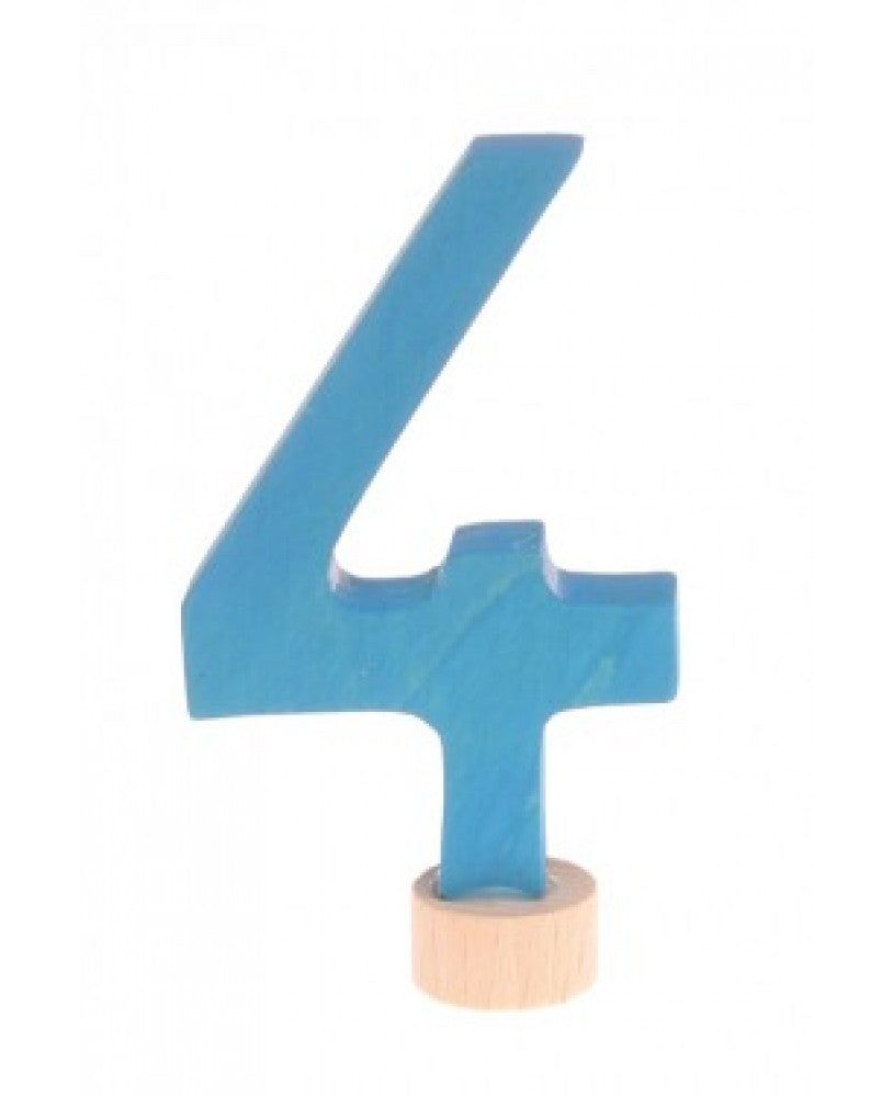 Wooden Decorative Number, 0