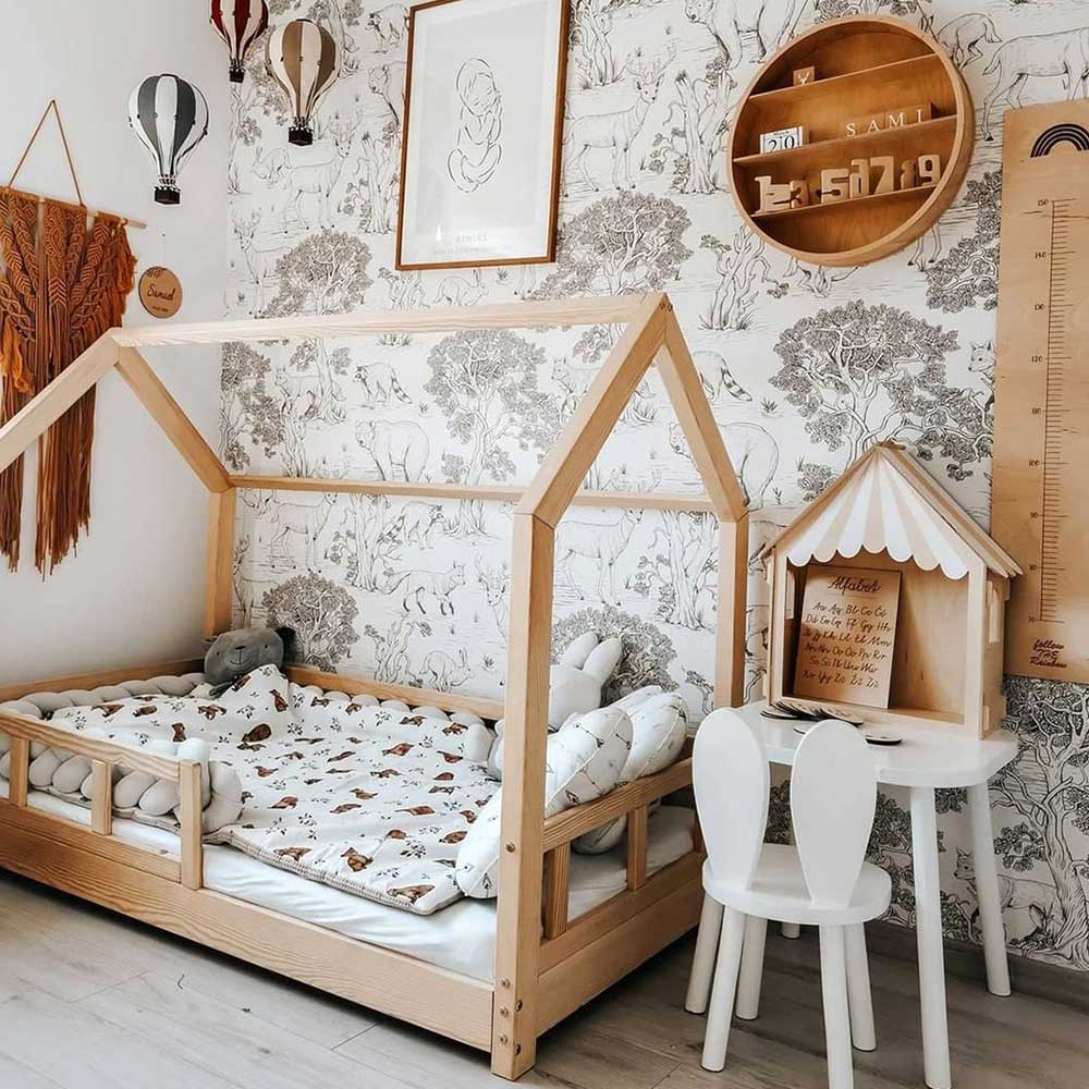 Animals White Wallpaper