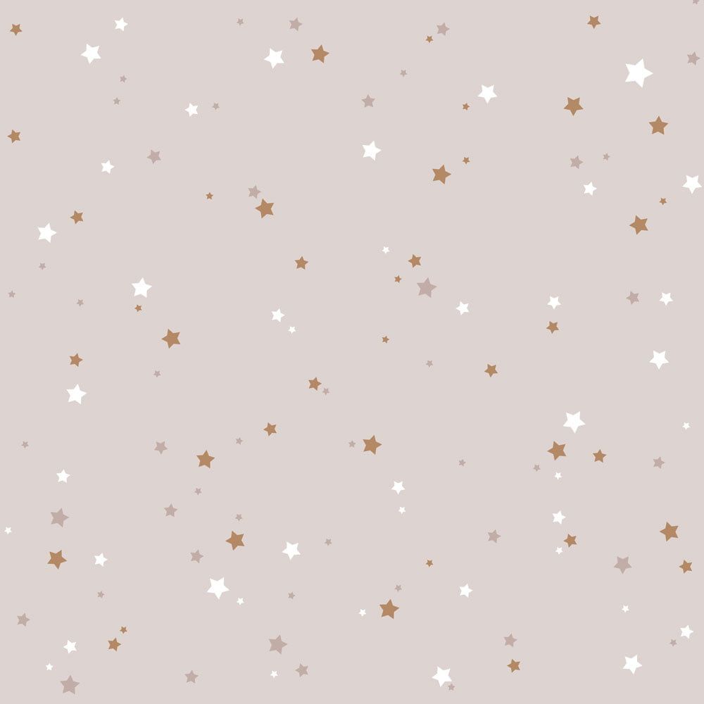 Papel de Parede Stars from the sky powder pink