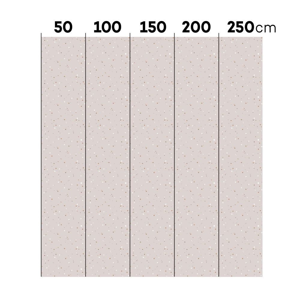 Stars from the sky powder pink Wallpaper