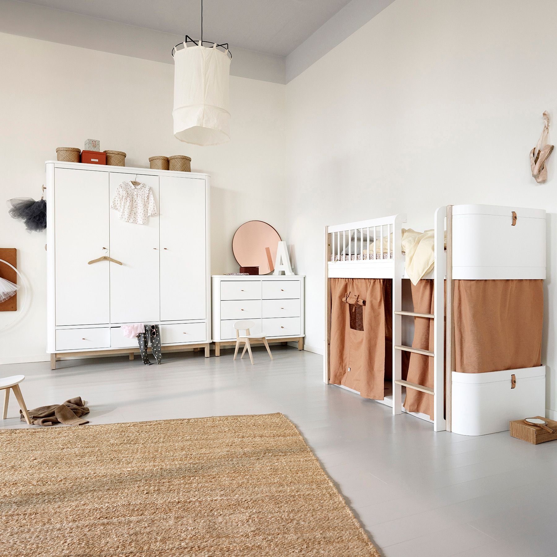 Curtain for Bed Loft Low Wood Mini+