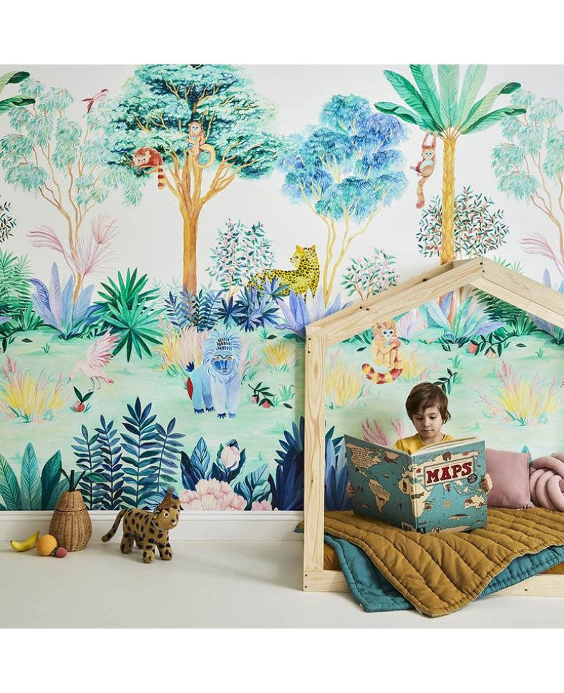 Mural Papel de Parede Magnético Selva