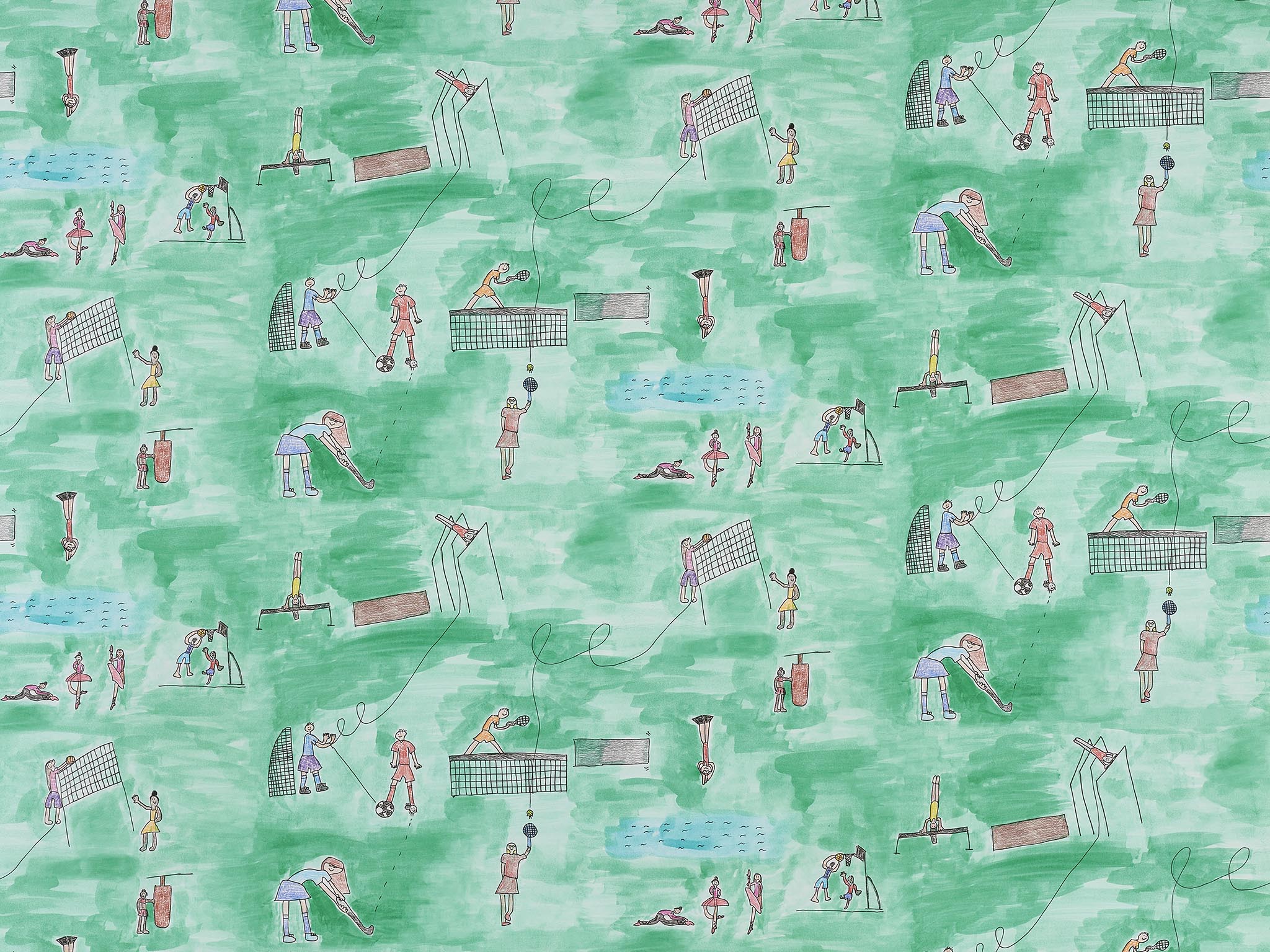 Papel de Parede Les Sports de Lara