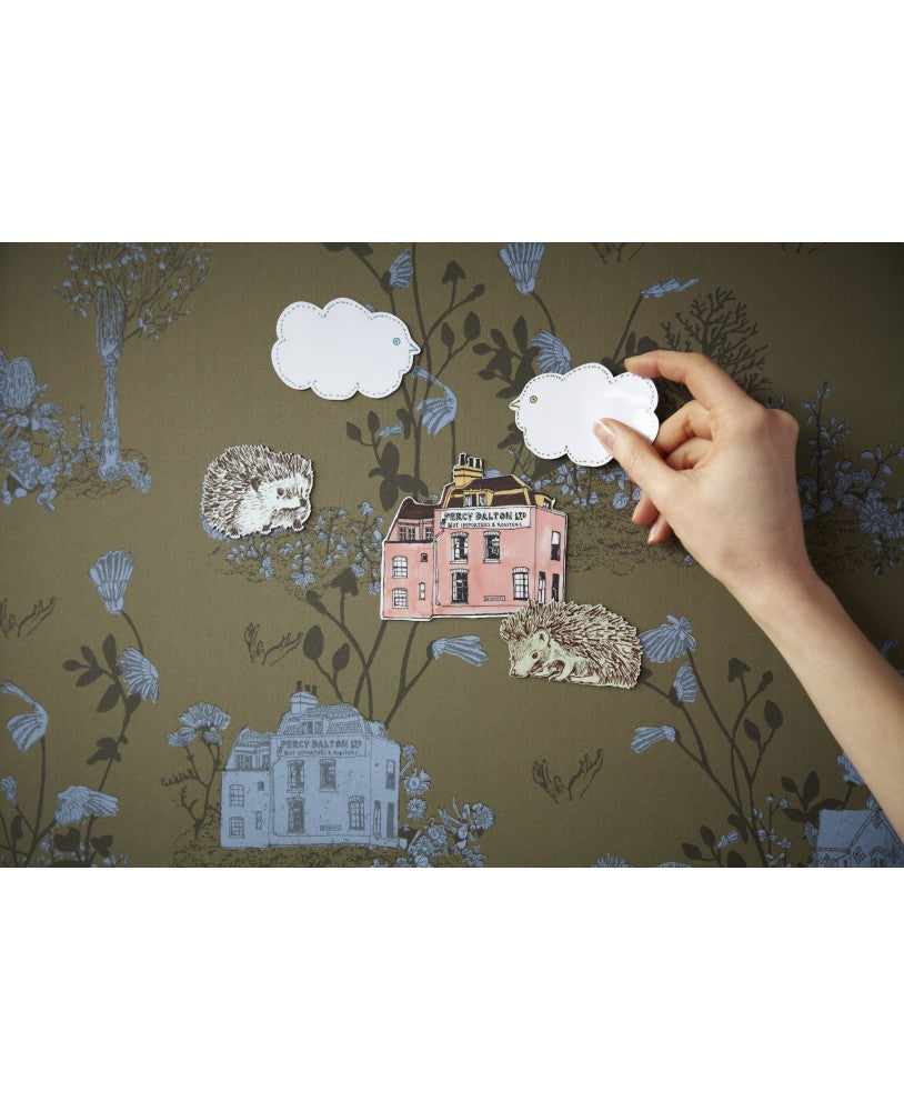 Papel de Parede Magnético Woodlands