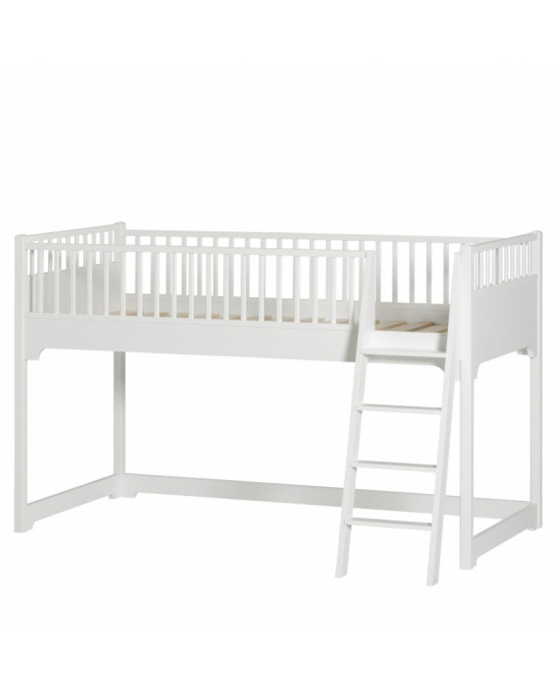 Cama Loft Baixo Seaside, Branco - Maria do Mar
